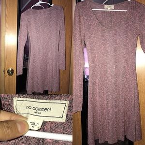 Lng Sleeve Skater Dress